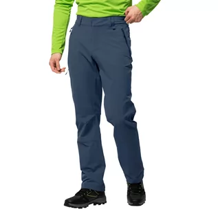 Spodnie sportowe męskie - Spodnie softshellowe męskie ACTIVATE XT MEN thunder blue - 46 - grafika 1