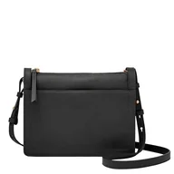 Torebki damskie - Fossil Women's Taryn Leather Crossbody Purse Handbag, Black (Model: ZB1894001) - miniaturka - grafika 1