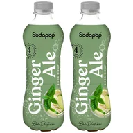 Syropy i koncentraty owocowe - 2x SYROP SODAPOP BAR-EDITION GINGER IMBIROWY 500ml KONCENTRAT DO SATURATORA - miniaturka - grafika 1