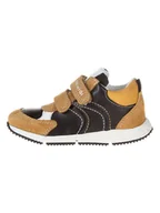 Buty dla dziewczynek - Primigi Skórzane sneakersy "Flipper" w kolorze brązowym - miniaturka - grafika 1