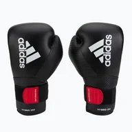 Rękawice bokserskie - adidas Rękawice bokserskie adidas Hybrid 250 Duo Lace czarne ADIH250TG - miniaturka - grafika 1