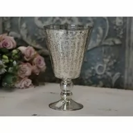 Świeczniki - Srebrny Kielich Chic Antique 3 - miniaturka - grafika 1