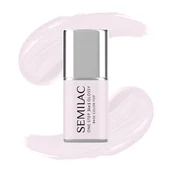 Lakiery hybrydowe - Semilac Lakier hybrydowy One Step Glossy, S235 Peach Beige - miniaturka - grafika 1