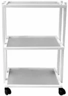 Meble kosmetyczne - Stolik kosmetyczny szklany T PLUS CN00782 - miniaturka - grafika 1