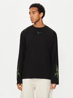 Koszulki męskie - Karl Kani Longsleeve Small Signature Tribal 60240012 Czarny Regular Fit - miniaturka - grafika 1