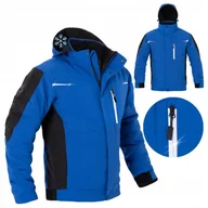 Odzież robocza - KURTKA ZIMOWA męska robocza Ocieplana Wodoodporna SOFTSHELL z Kapturem - miniaturka - grafika 1