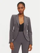 Marynarki i żakiety damskie - Rinascimento Marynarka 1000769226573 Szary Regular Fit - miniaturka - grafika 1