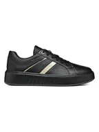 Trampki damskie - Geox Sneakersy "Nhenbus" w kolorze czarnym - miniaturka - grafika 1