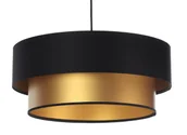 Lampy stojące - Złoto-czarna lampa wisząca w stylu glamour - S415 A0-T09 - miniaturka - grafika 1