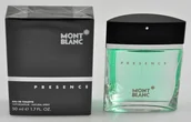 Wody i perfumy męskie - Mont Blanc, Presence Man, woda toaletowa, 50 ml - miniaturka - grafika 1