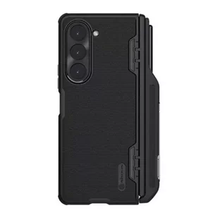 Etui Nillkin Super Frosted Shield Fold-Pen z uchwytem na długopis i stojakiem do Samsung Galaxy Z Fold 5 (czarne) - Etui i futerały do telefonów - miniaturka - grafika 1