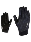 Rękawiczki - Ziener Męskie rękawiczki CROM Touch Long do jazdy na rowerze/do jazdy na rowerze górskim, długie palce, z funkcją dotykową, oddychające, amortyzujące, czarne, 10 - miniaturka - grafika 1