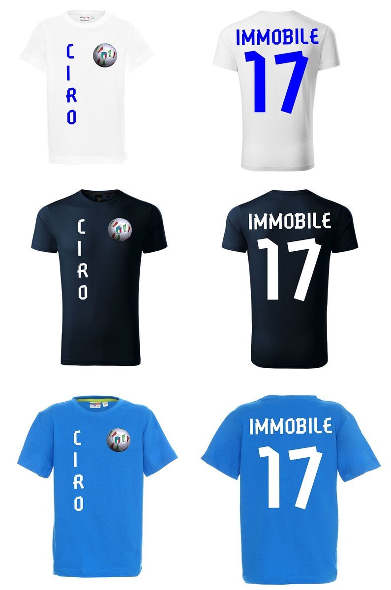 Koszulka Włochy CIRO IMMOBILE 17