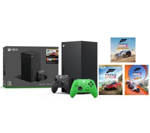 Xbox Series X z napędem - 1TB + Forza Horizon 5 Bundle + dodatkowy pad (zielony) - Konsole Xbox - miniaturka - grafika 1