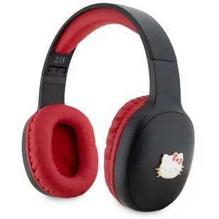 Hello Kitty słuchawki nauszne HKBHA1BKHLMK czarno-czerwone - Słuchawki - miniaturka - grafika 1