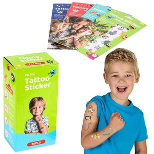 Tatuaże dla dzieci 50szt Trifox - zabawka - Zabawki kreatywne - miniaturka - grafika 1