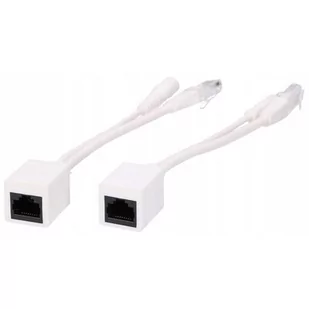 ExtraLink ExtraLink EXTRALINK 1 PORT POE INJECTOR AND SPLITTER SIMPLE POE INJECTOR WHITE CABLE 100MB ex.10031 - Wtyczki i adaptery - miniaturka - grafika 1