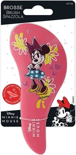 Szczotka do włosów Disney Minnie Mouse dla dzieci różowa, turystyczna - Szczotki do włosów dla dzieci - miniaturka - grafika 1