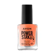 Lakiery do paznokci - Avon Power Stay Supertrwały żelowy lakier do paznokci - Make a Fuss - 10ml - miniaturka - grafika 1