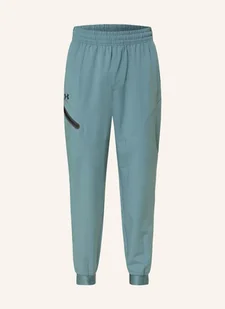 Under Armour Spodnie Treningowe Ua Unstoppable gruen - Koszulki i topy damskie - miniaturka - grafika 1