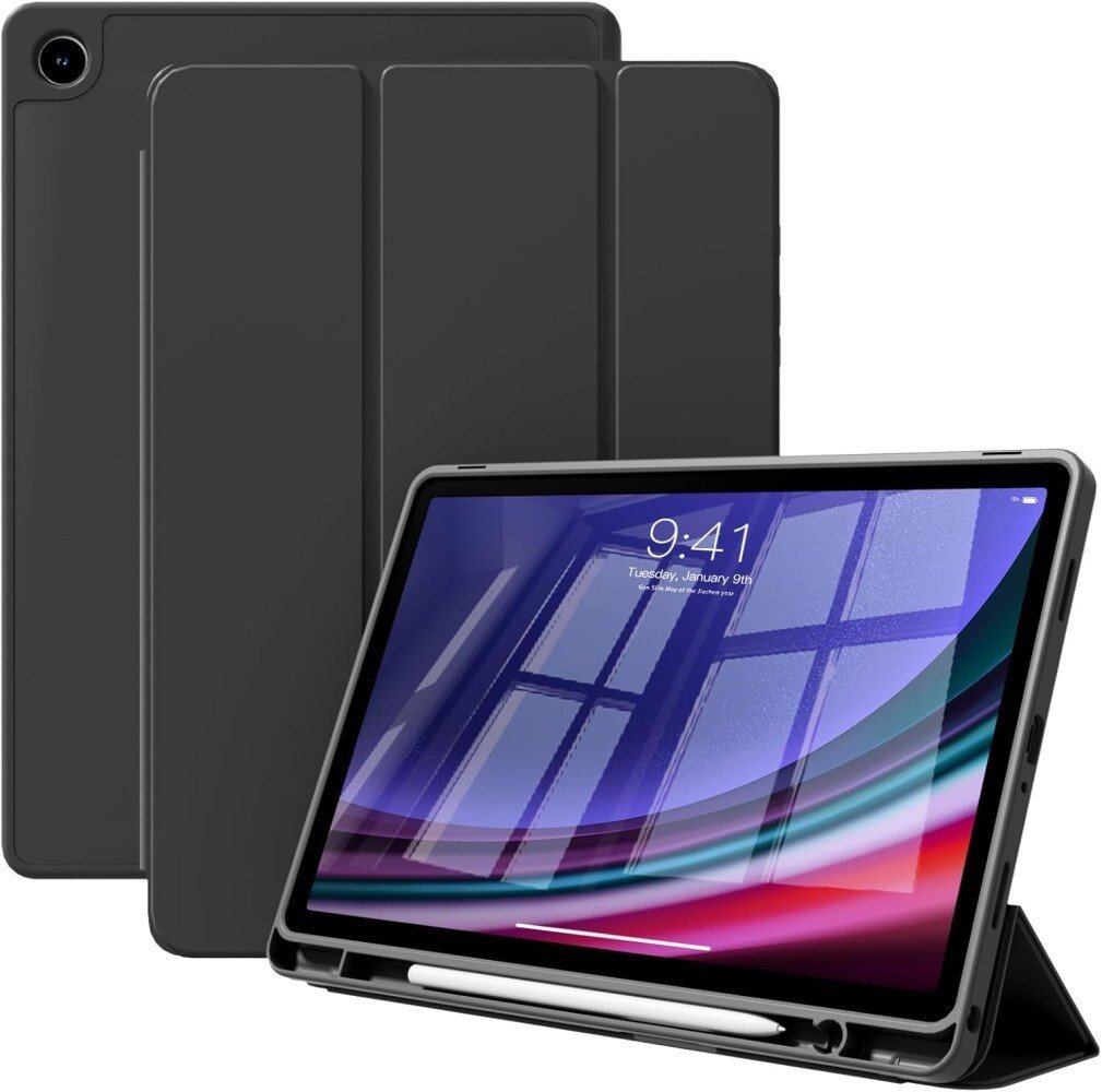 Etui na tablet SUPERO Etui z klapką SUPERO do Samsung Galaxy Tab A11 8,7 / Samsung Galaxy Tab A9 8,7, czarne 1