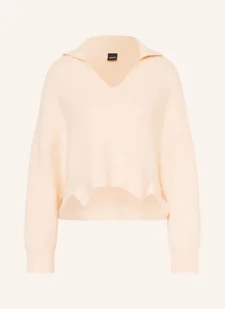 Boss Sweter Frolis Z Kaszmiru rosa - BOSS - Swetry damskie Boss Sweter Frolis Z Kaszmiru rosa - BOSS - Swetry damskie - miniaturka - grafika 1