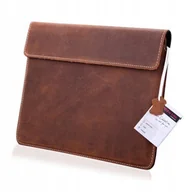 Etui do tabletów - Etui uniwersalne skóra 2 z klapką na tablet 9.7 cali 242x171x8mm brązowe Case Obudowa Pokrowiec Futerał - miniaturka - grafika 1
