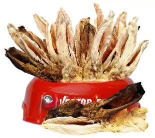 Vector-Food Vector-Food Uszy królicze z sierścią 20szt - Przysmaki dla psów - miniaturka - grafika 1