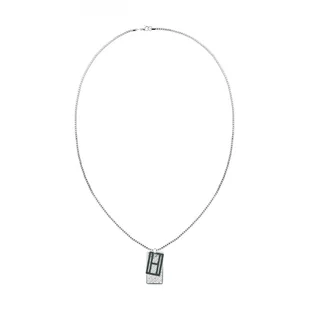 Biżuteria TOMMY HILFIGER 2790451. Naszyjnik, Kolor szary. Mężczyzna. - Naszyjniki - miniaturka - grafika 1