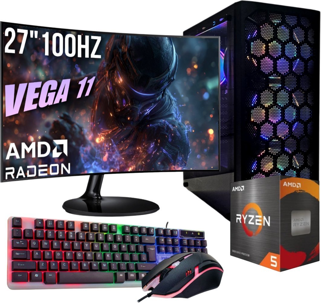 Komputer Adronix ZESTAW RYZEN VEGA MASTER 5VEGA 11|16GB|512GB| WI-FI|WIN 11