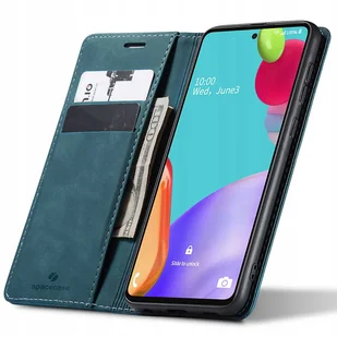 Spacecase Etui Wallet Galaxy A52 5G blue - Etui i futerały do telefonów Spacecase Etui Wallet Galaxy A52 5G blue - Etui i futerały do telefonów - miniaturka - grafika 1