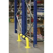 Wyposażenie miejsc publicznych - B2B Partner Bariera ochronna 76 mm, 1000 x 300 mm 5513 - miniaturka - grafika 1