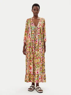 LOLA CASADEMUNT Sukienka letnia LS2516070 Kolorowy Relaxed Fit - Sukienki - miniaturka - grafika 1