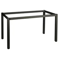 Inne meble biurowe - Stelaż ramowy stołu / biurka 116x56, noga kwadratowa, do domu, biura, restauracji, hotelu, czarny - miniaturka - grafika 1