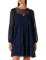 Sukienki - NAF Sukienka damska, granatowy, 64 - miniaturka - grafika 1