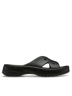 Crocs Klapki Classic Women's Cross Strap 210840 Czarny - Klapki i japonki damskie - miniaturka - grafika 1