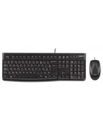 Klawiatury - LOGITECH MK120 corded Desktop Kolor: CZARNY NLB - miniaturka - grafika 1