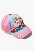 Czapki dla dzieci - Bawełniana czapka dziewczęca z daszkiem Psi Patrol - różowa - miniaturka - grafika 1