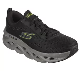 Skechers 220303 BKLM, trampki męskie, czarne i limonkowe tekstylne/syntetyczne, 48 EU, Black And Lime Textile Synthetic, 48 EU - Trampki męskie - miniaturka - grafika 1