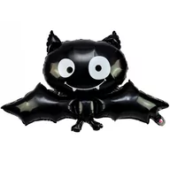 Halloween - Arpex Balon foliowy Nietoperz czarny 1szt BLF7294 BLF7294 - miniaturka - grafika 1