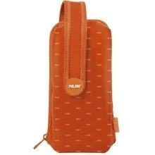 MILAN PIÓRNIK LOOK OVAL Z WYPOSAŻENIEM LOOK ORANGE - Piórniki - miniaturka - grafika 1