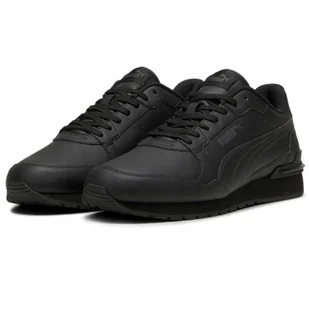Buty męskie sportowe Puma St Runner V4 L 39906809 lekkie czarne 42 - Buty sportowe męskie - miniaturka - grafika 1
