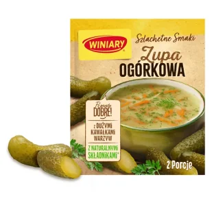 Winiary Jak u Mamy Zupa ogórkowa w proszku 42 g - Zupy w płynie - miniaturka - grafika 1