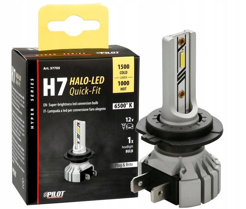 Żarówka 12V Halo Led Hyper Series Conversion kit H7 15W PX26d 1 szt.
