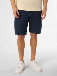 Calvin Klein Jeans Męskie szorty dżinsowe Mężczyźni Bawełna niebieski jednolity, 30 - Spodenki męskie - miniaturka - grafika 1