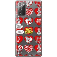 Etui i futerały do telefonów - ERT GROUP etui na telefon Samsung GALAXY NOTE 20, case oryginalny i oficjalnie licencjonowany przez Looney Tunes, wzór Bugs 022, optymalnie dopasowane, plecki z TPU częściowo przeźroczyste - miniaturka - grafika 1