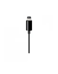 Apple Lightning Mini Jack 3,5 mm Czarny - Kable USB - miniaturka - grafika 5