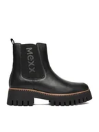 Botki damskie - MEXX Sztyblety CEO-MX/031C-WI23 Czarny - miniaturka - grafika 1
