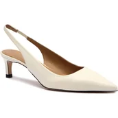 Czółenka - BOSS BLACK Skórzane czółenka Janet - miniaturka - grafika 1