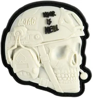Odzież taktyczna i umundurowanie - Naszywka M-Tac War is Hell 3D PVC White (51328036) - miniaturka - grafika 1